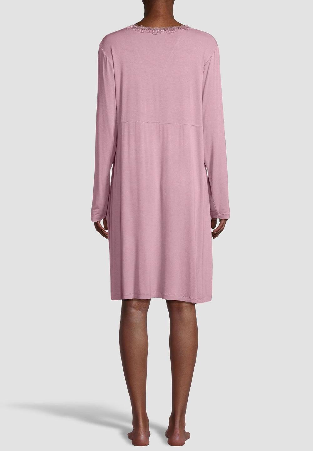 DESIRéE Rosy Memory Nachthemd Spitzenbordüre Für Damen