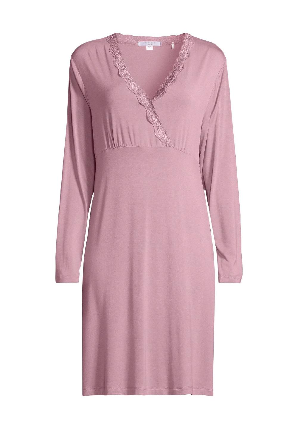 DESIRéE Rosy Memory Nachthemd Spitzenbordüre für Damen