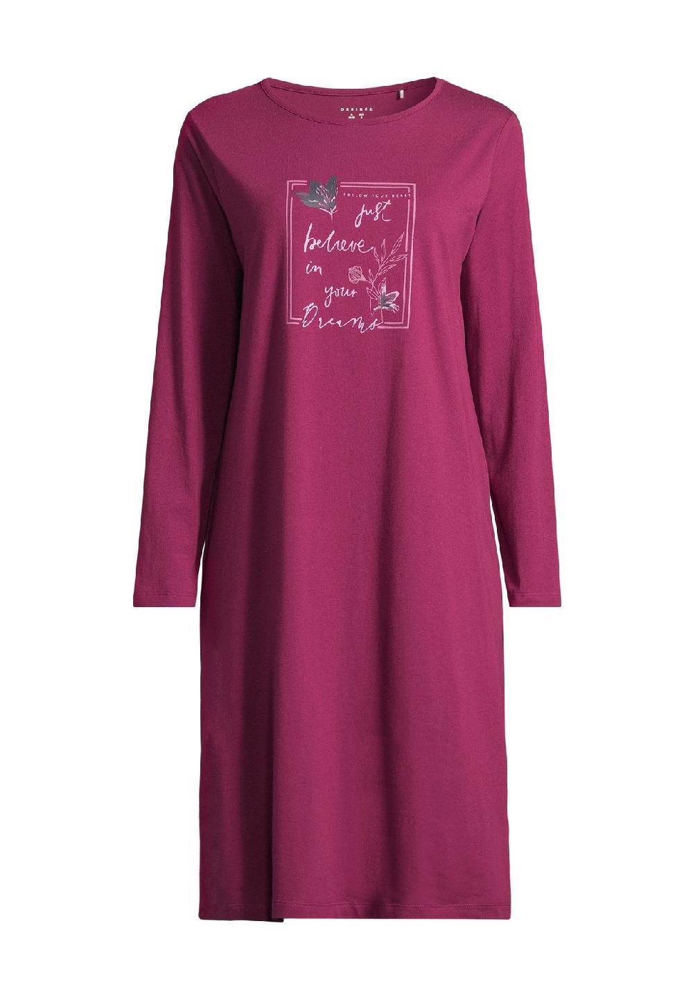 DESIRéE Rosy Memory Sleepshirt Rundhals für Damen