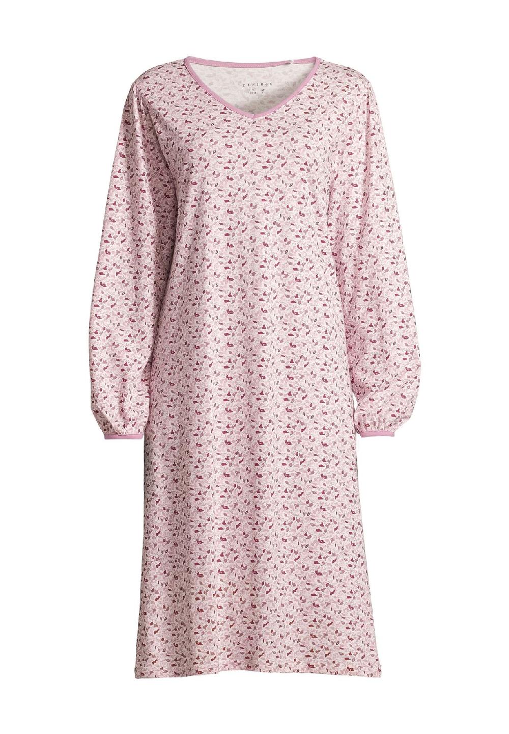 DESIRéE Rosy Memory Sleepshirt V-Ausschnitt für Damen