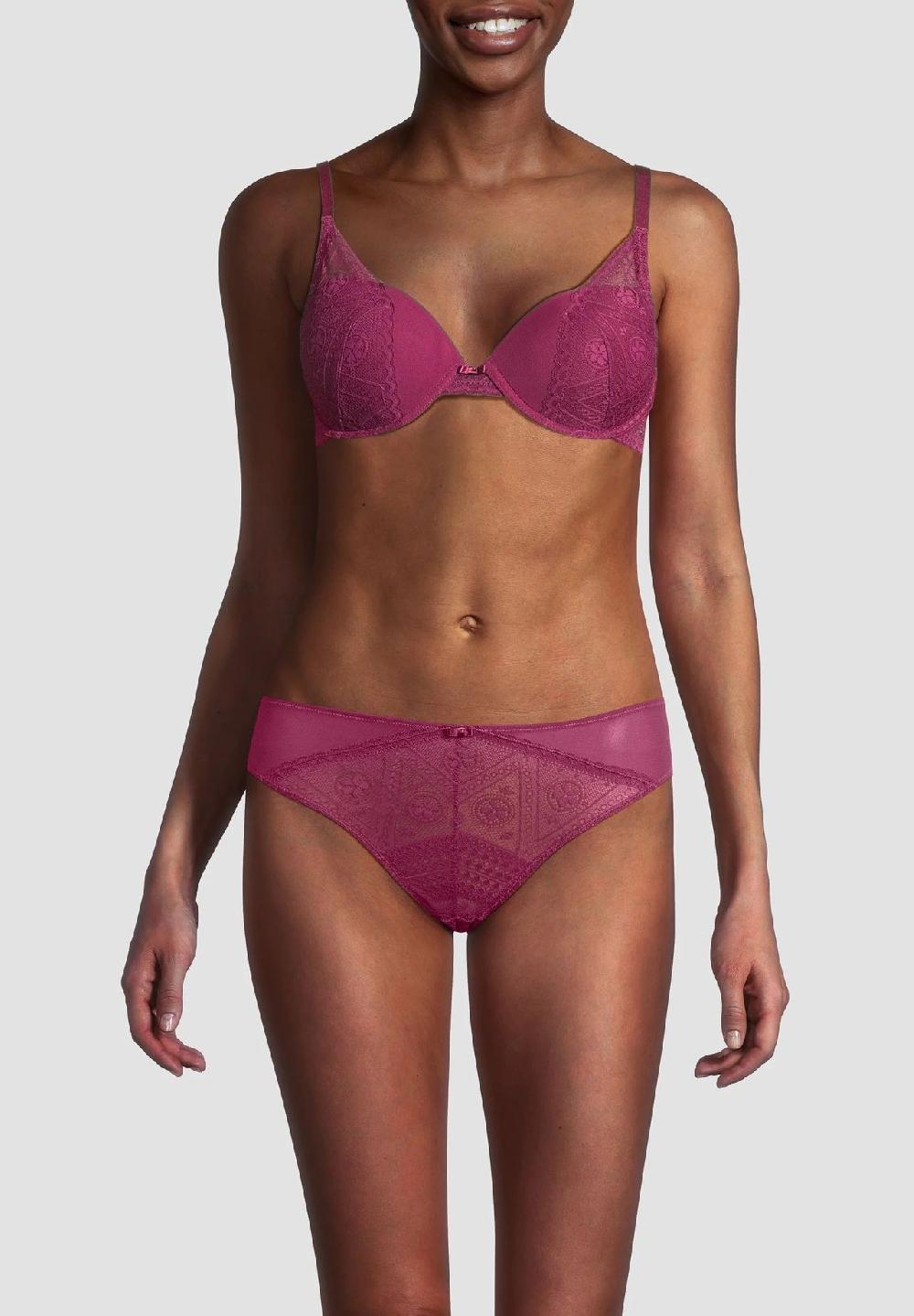 DESIRéE Slip Spitzen-Details Zierschleife Für Damen