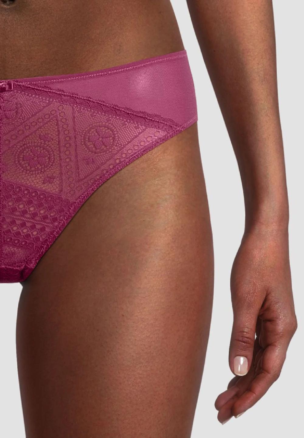 DESIRéE Slip Spitzen-Details Zierschleife Für Damen