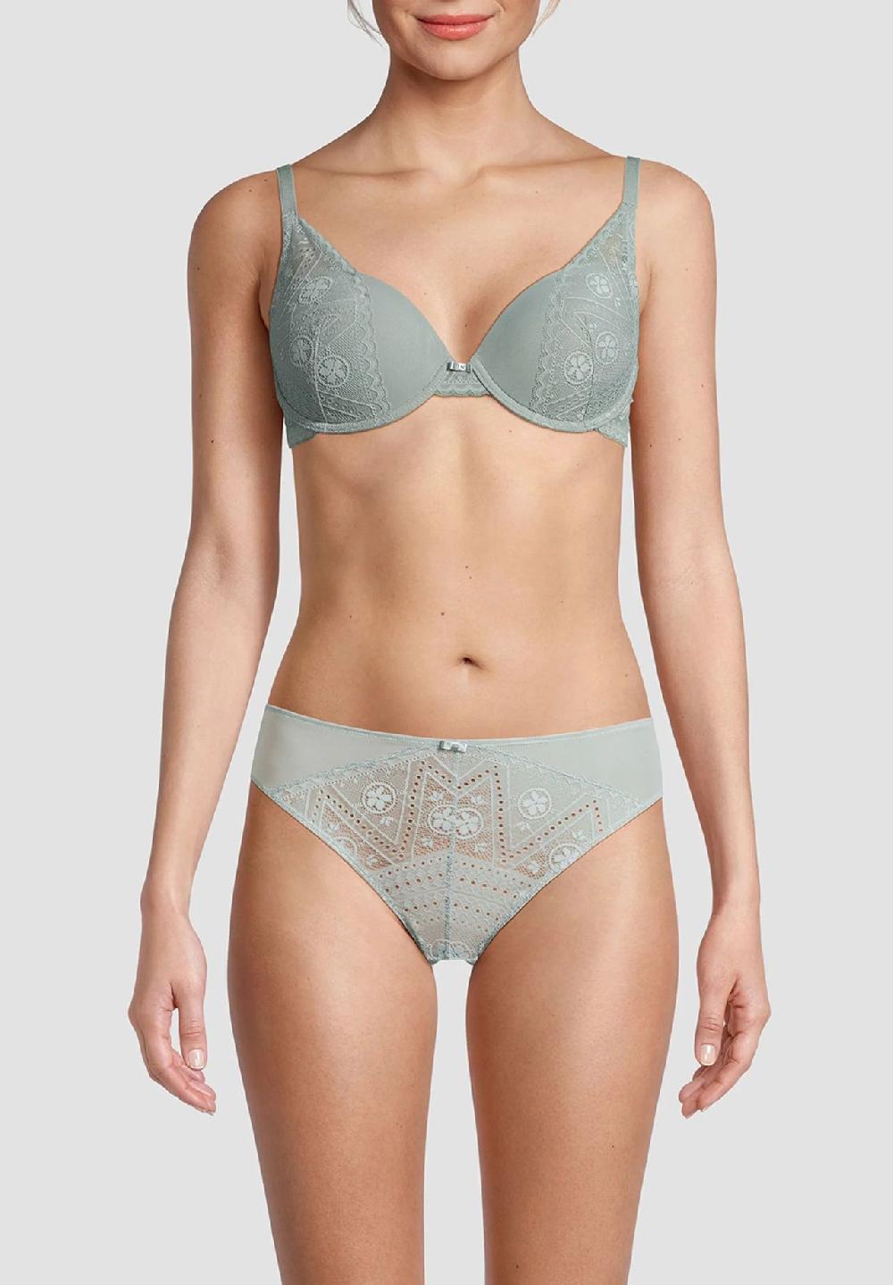 DESIRéE Slip Spitzen-Details Zierschleife Für Damen