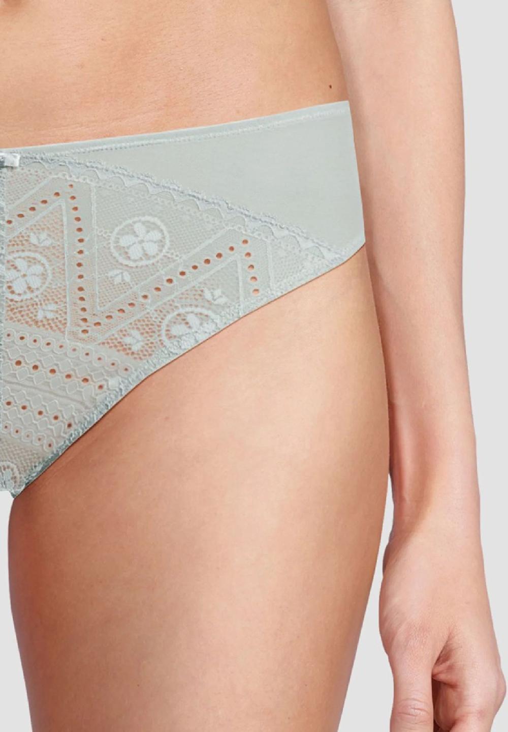 DESIRéE Slip Spitzen-Details Zierschleife Für Damen