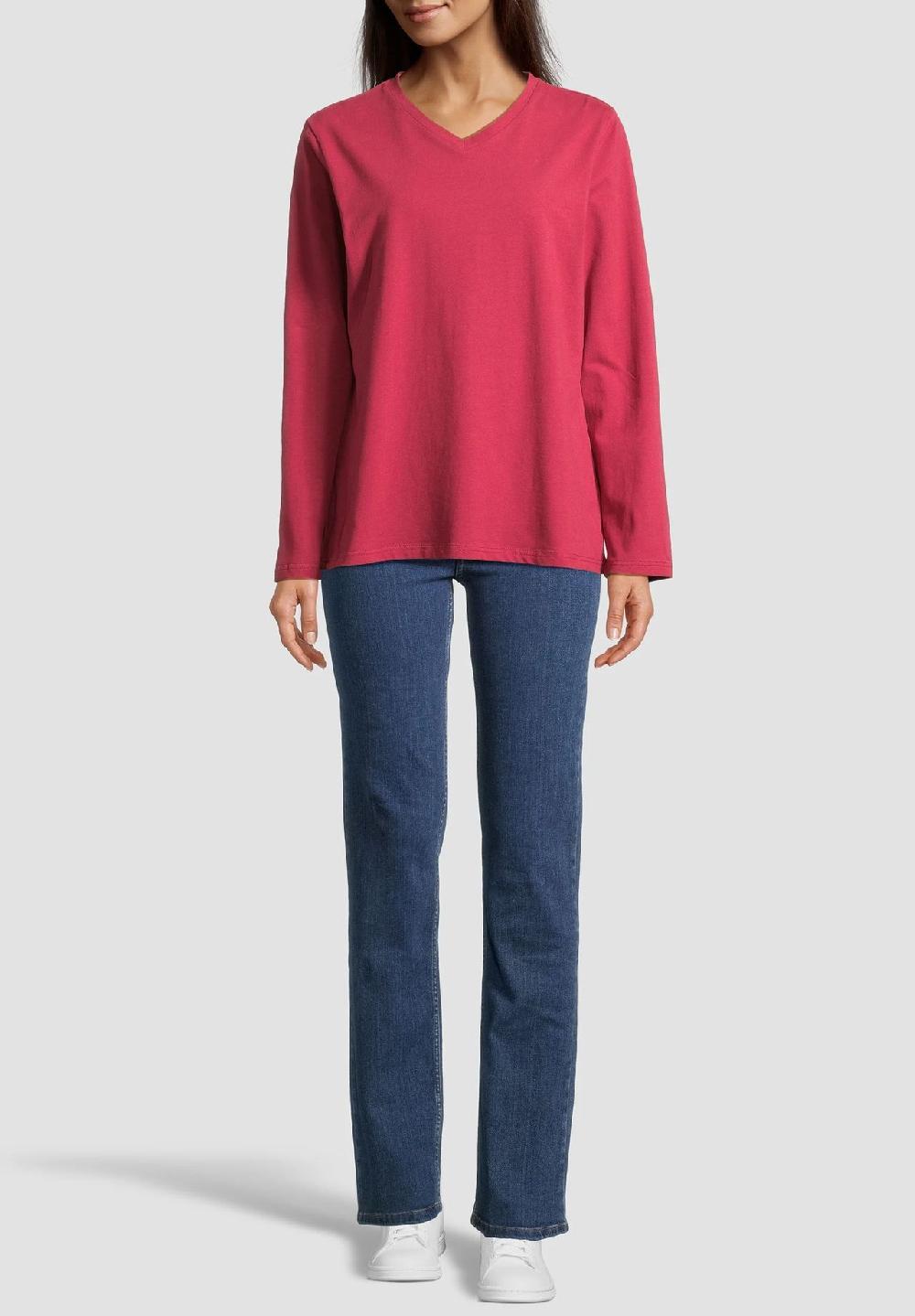 DESIRéE Tinted Green Schlafanzug-Oberteil V-Ausschnitt Für Damen