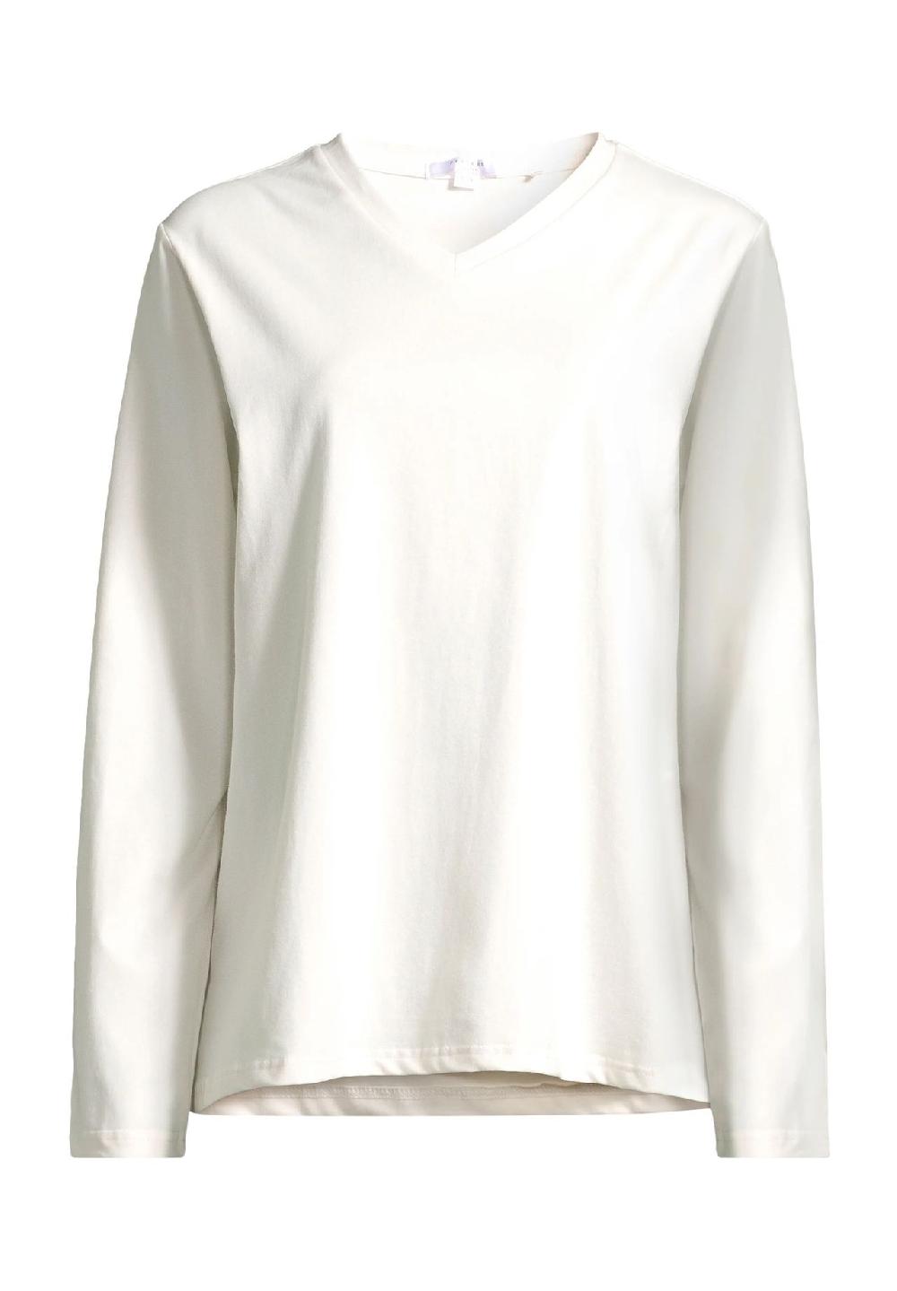 DESIRéE Tinted Green Schlafanzug-Oberteil V-Ausschnitt für Damen