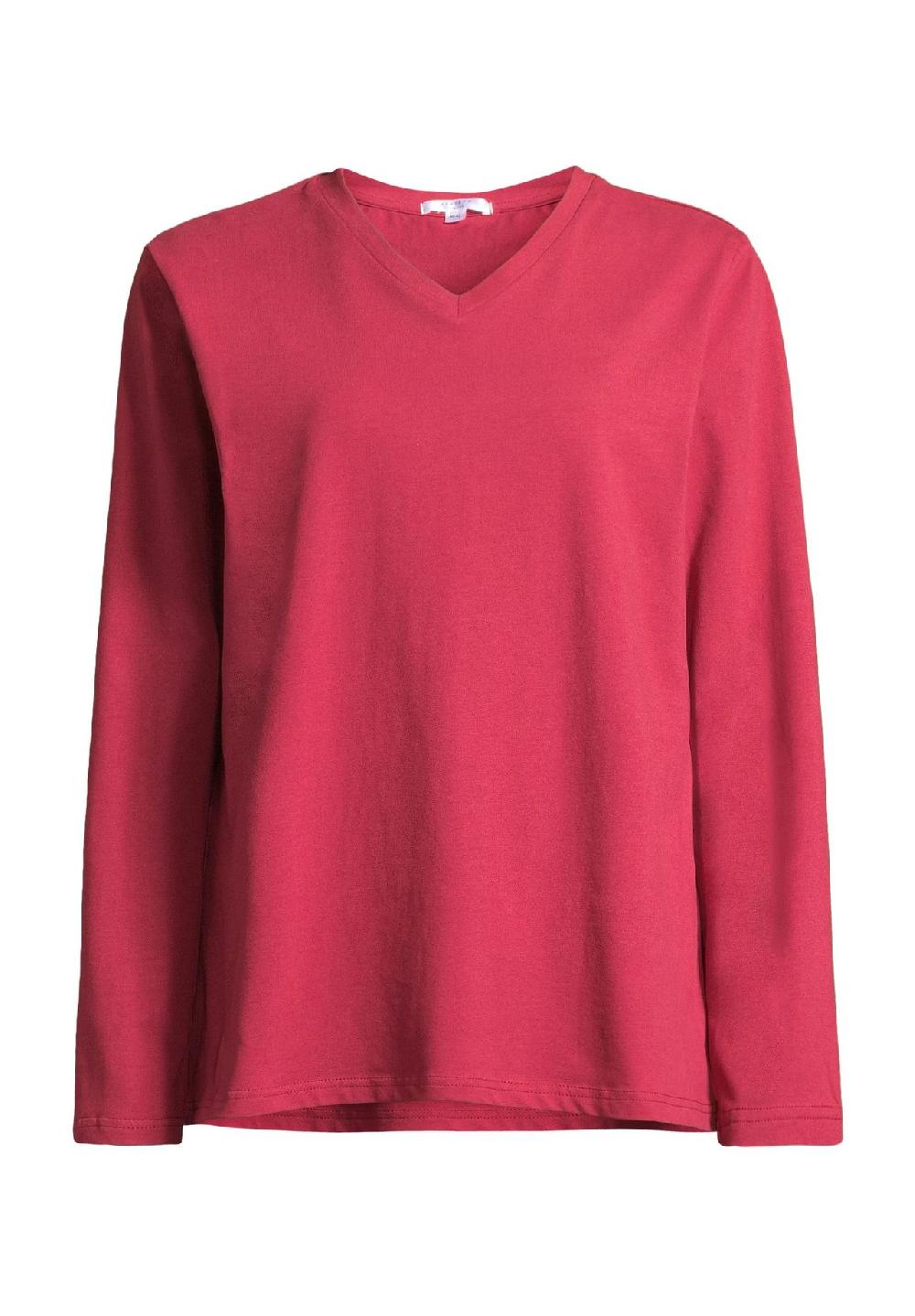 DESIRéE Tinted Green Schlafanzug-Oberteil V-Ausschnitt für Damen