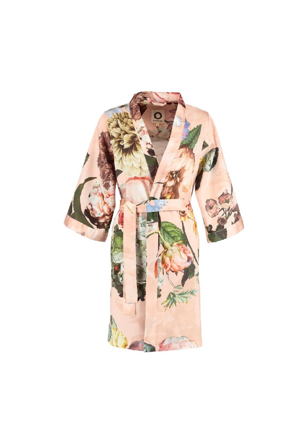ESSENZA Bademäntel Damen Kimono Fleur rose