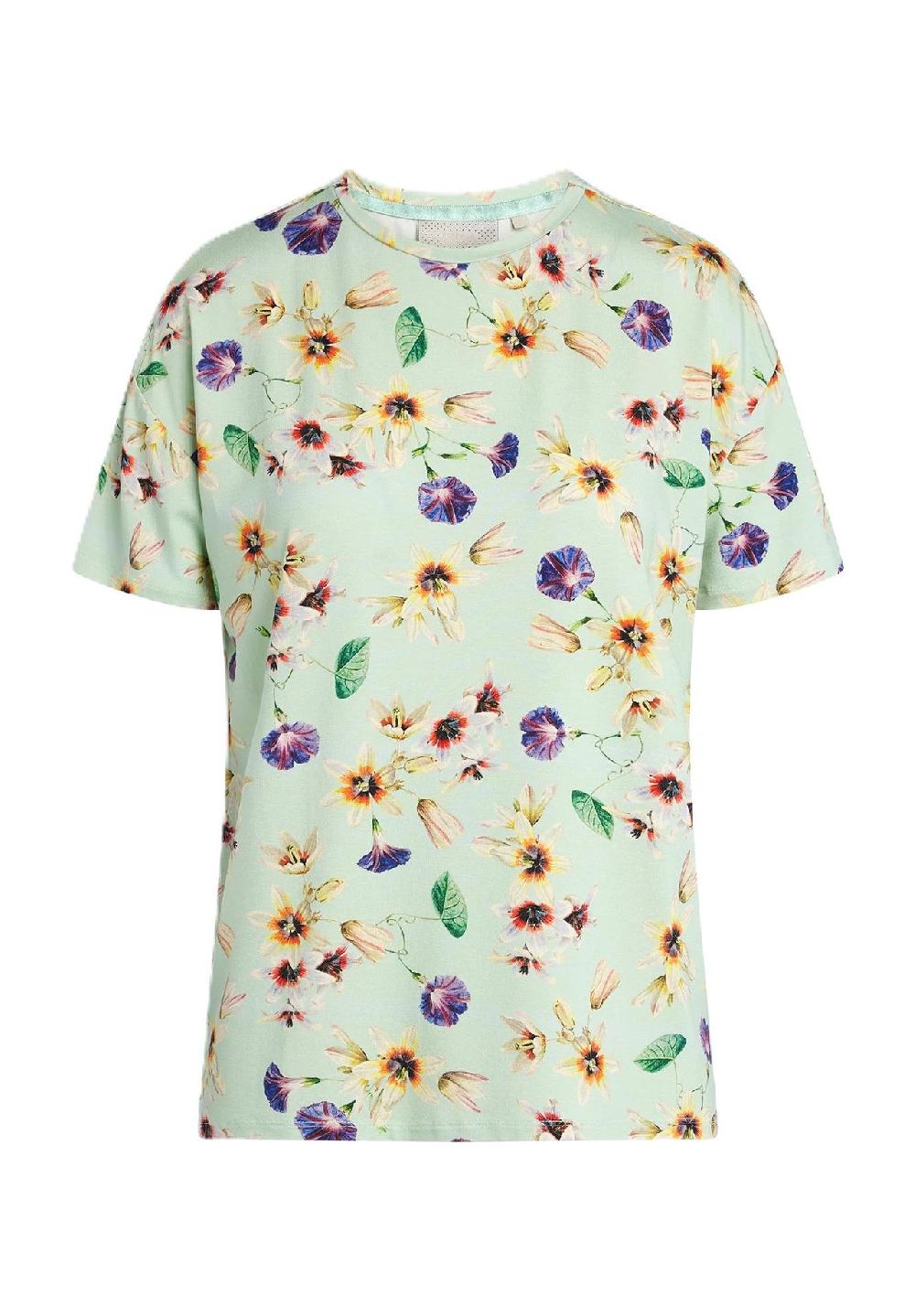 ESSENZA Denna Fiorre Schlafanzug-Oberteil Rundhals für Damen