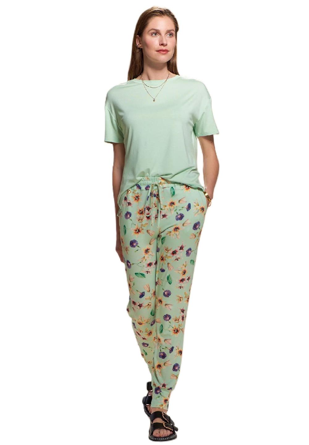 ESSENZA Denna Uni Schlafanzug-Oberteil überschnittene Schultern Für Damen