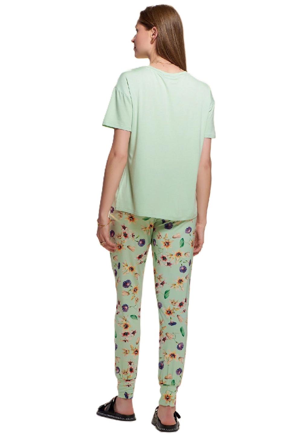 ESSENZA Denna Uni Schlafanzug-Oberteil überschnittene Schultern Für Damen