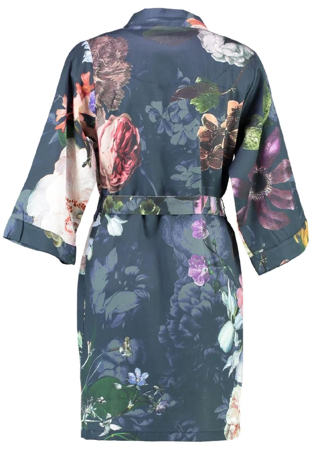 ESSENZA Fleur Kimono Bindegürtel Florales Design Für Damen