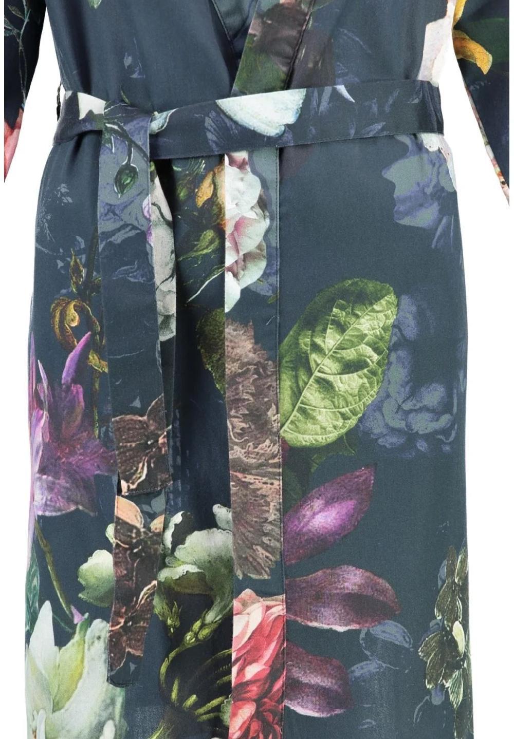 ESSENZA Fleur Kimono Bindegürtel Florales Design Für Damen
