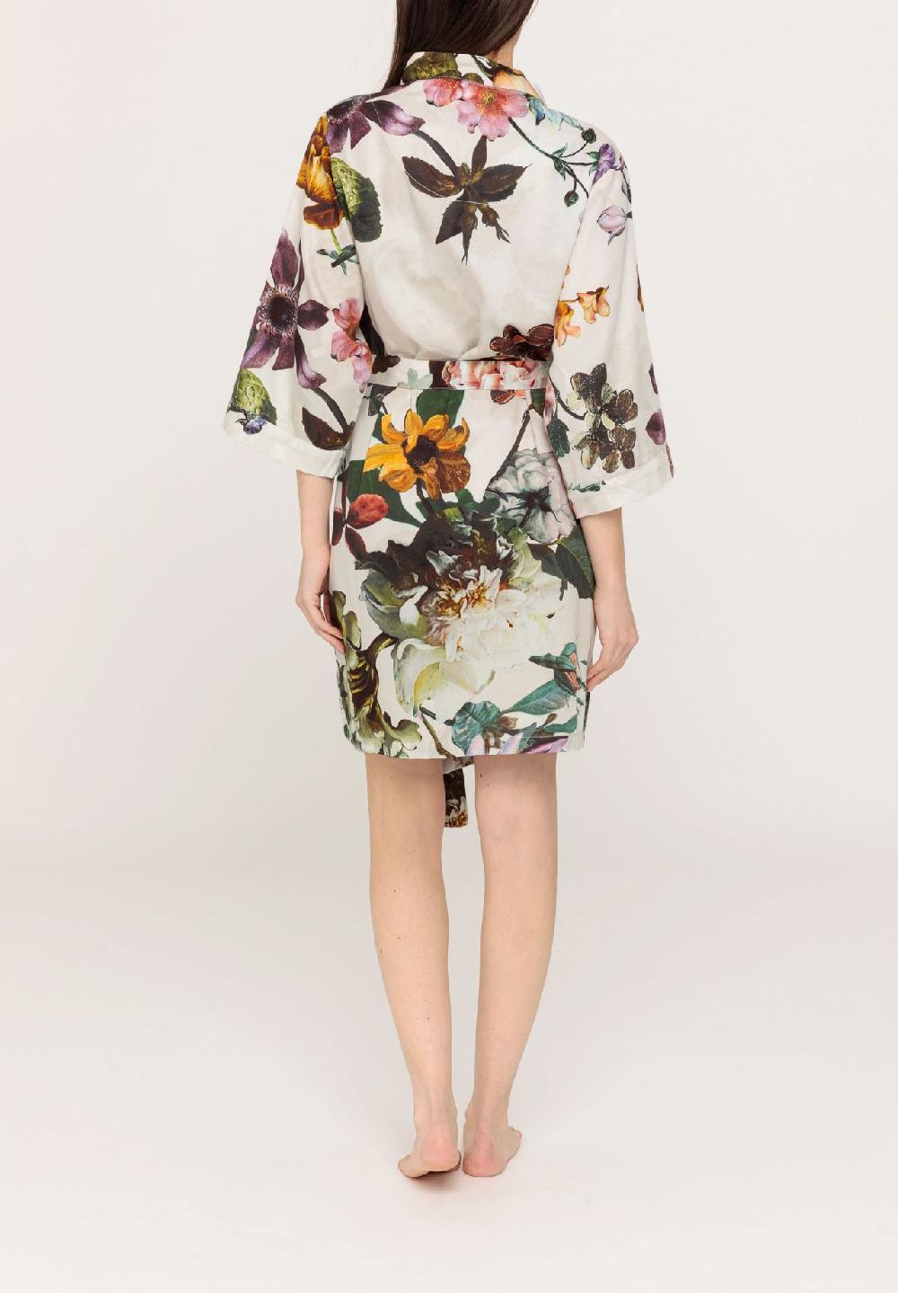 ESSENZA Fleur Kimono Bindegürtel Florales Design Für Damen