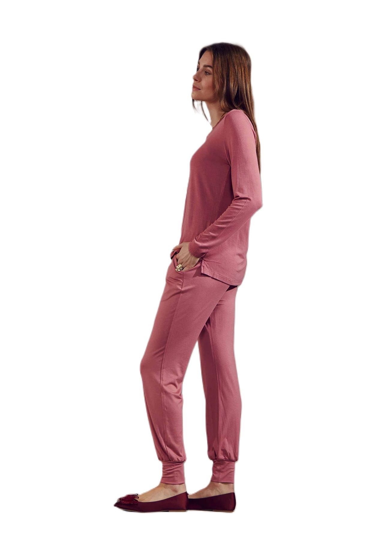 ESSENZA Jules Schlafanzug-Hose Gummibund Für Damen