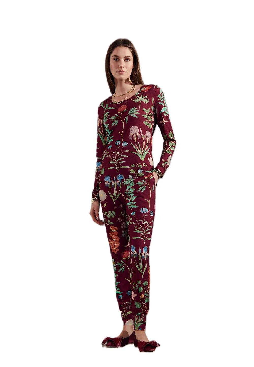 ESSENZA Jules Schlafanzug-Hose "Marigold" Gummibund Für Damen