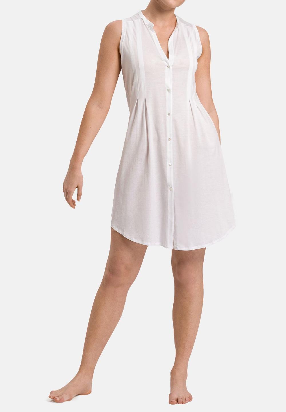 HANRO Nachthemd Ohne Arm Cotton Deluxe