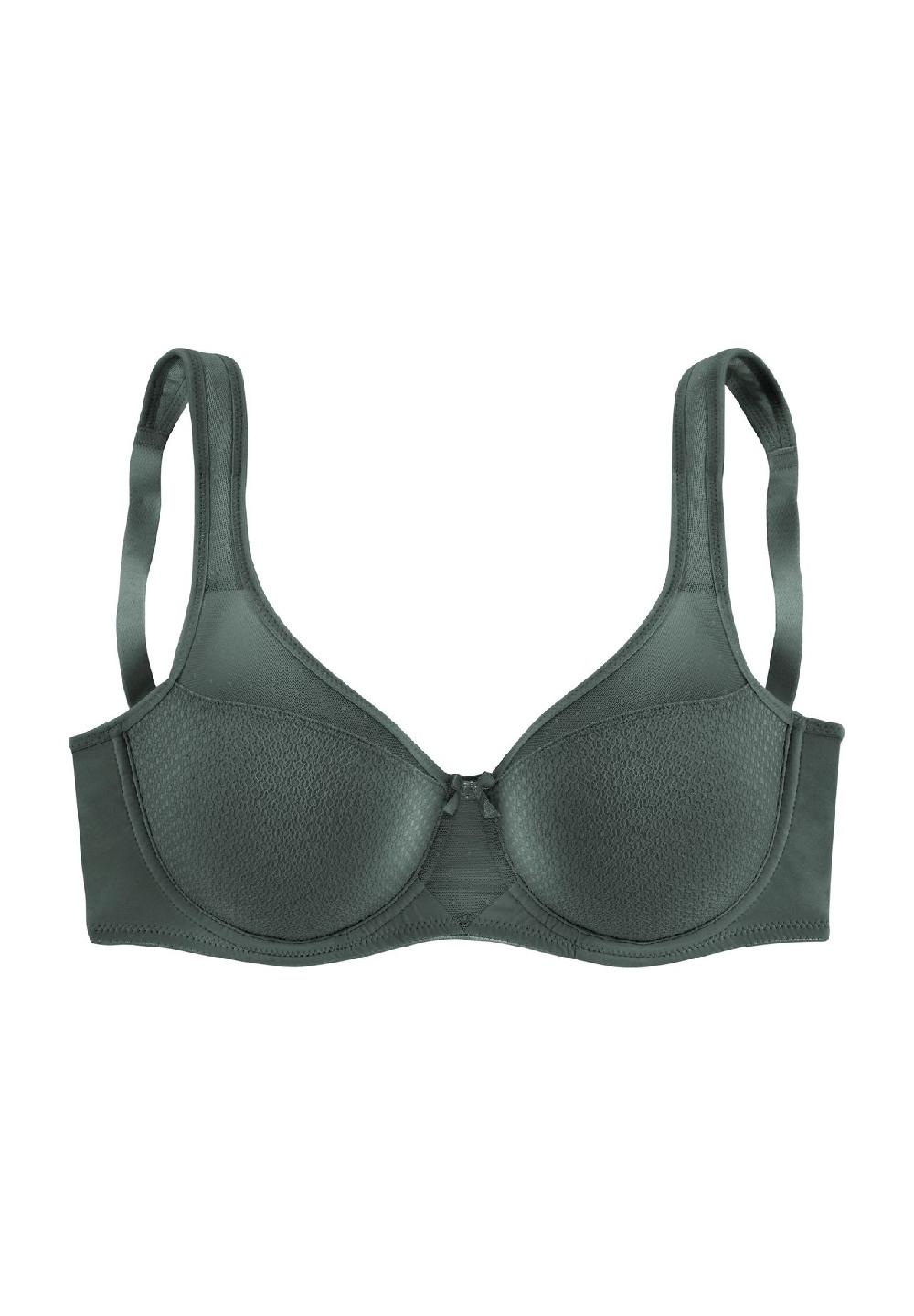 LASCANA Nuance Minimizer-BH Zierschleifchen Netzeinsätze für Damen