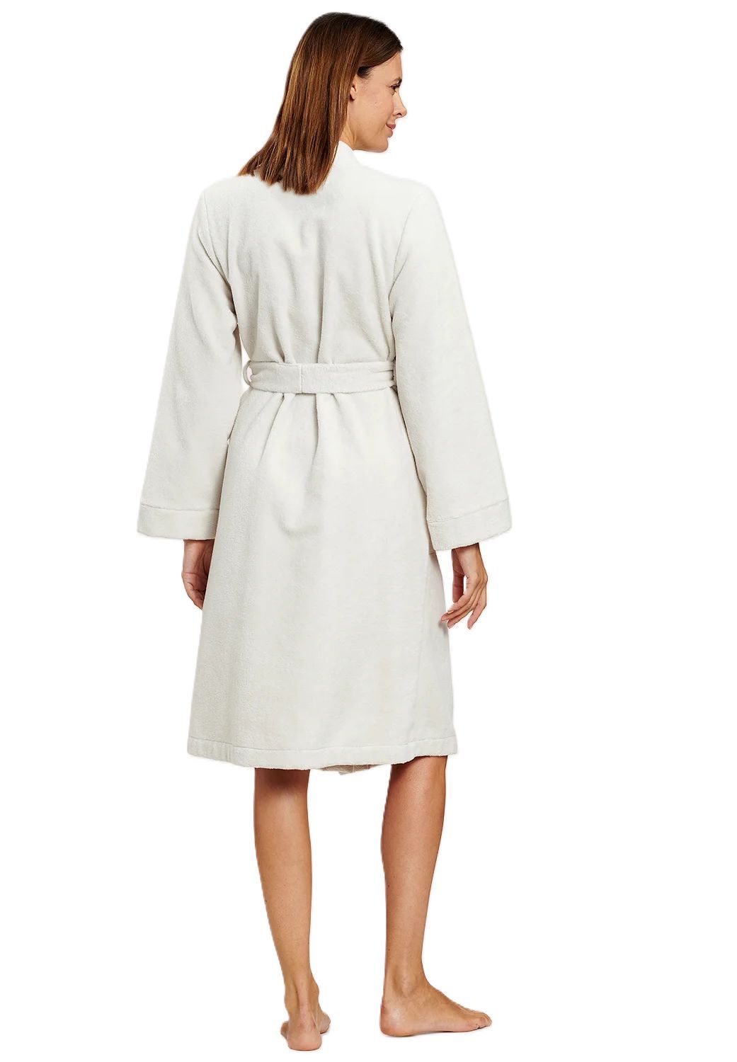 LOUIS FÉRAUD High Class Bademantel Bindegürtel Seitentaschen Für Damen