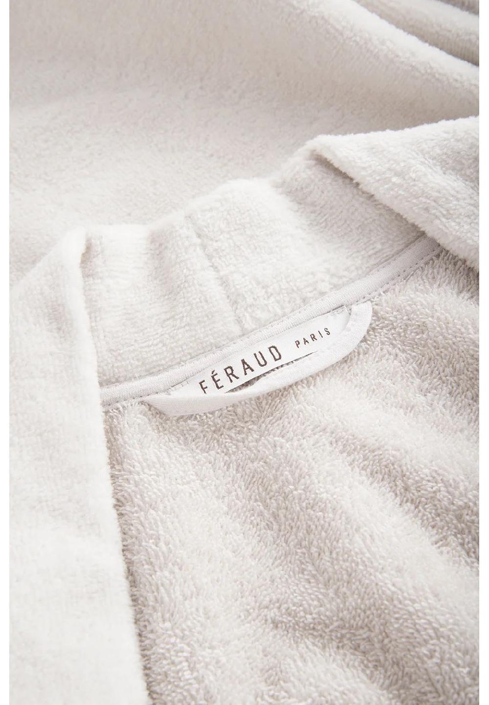 LOUIS FÉRAUD High Class Bademantel Bindegürtel Seitentaschen Für Damen