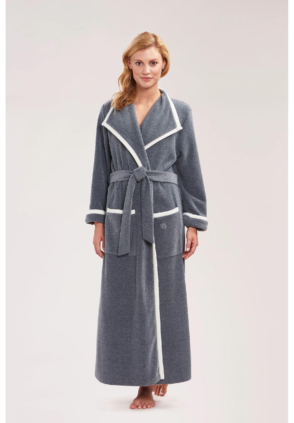 LOUIS FÉRAUD Romantic Night Morgenmantel Reverskragen Für Damen