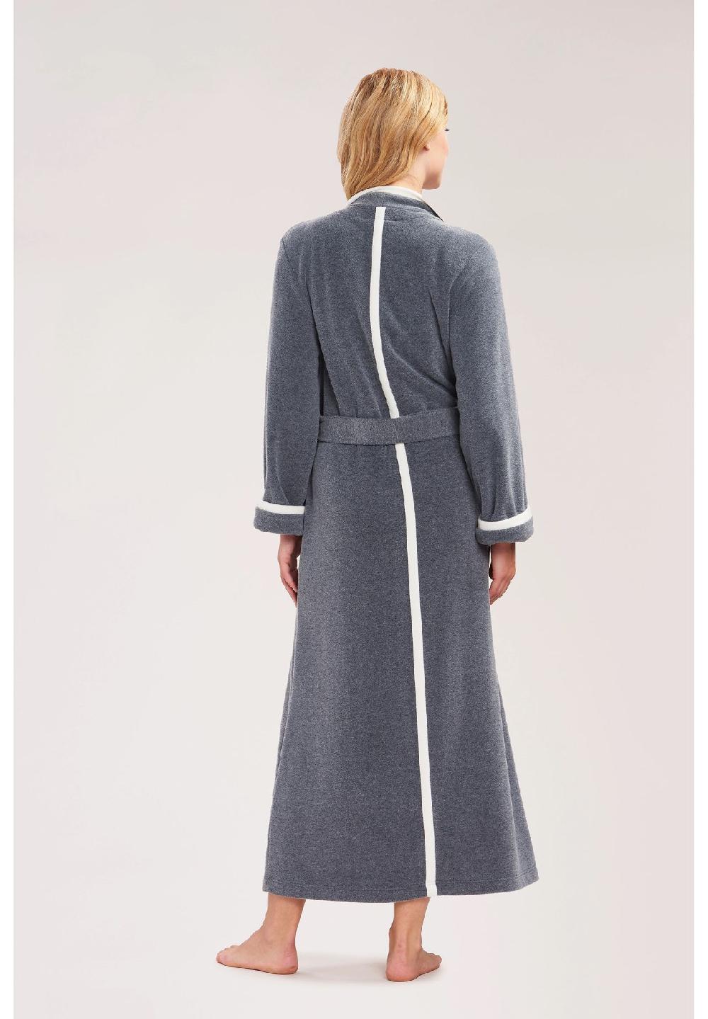 LOUIS FÉRAUD Romantic Night Morgenmantel Reverskragen Für Damen