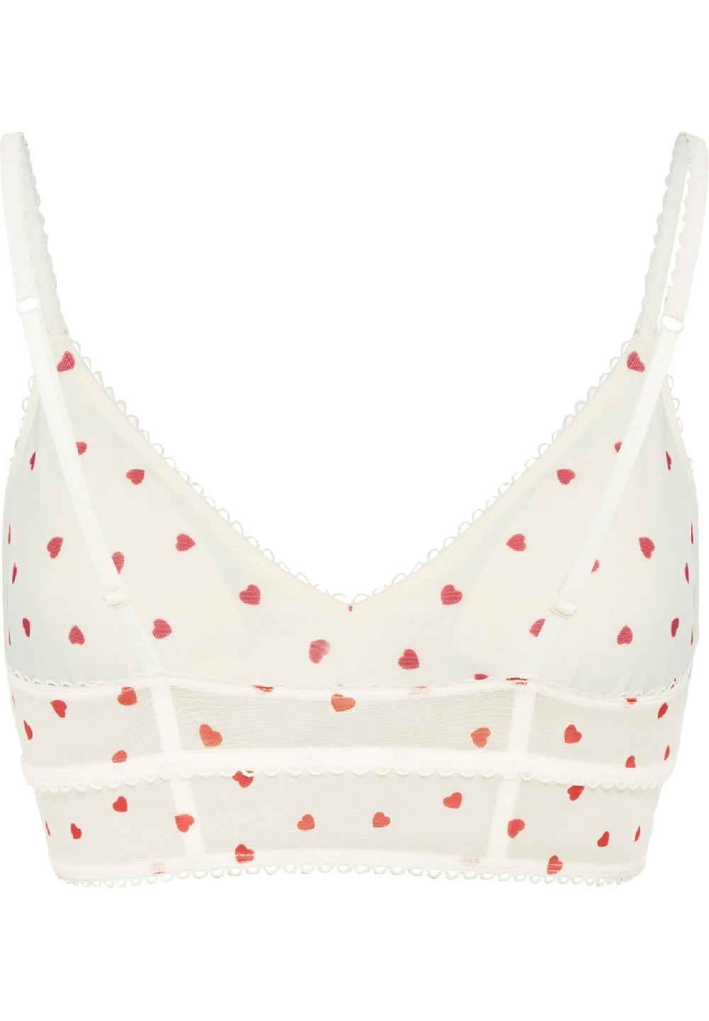 MANGUUN Bralette Herzen-Design Verstellbar Für Damen