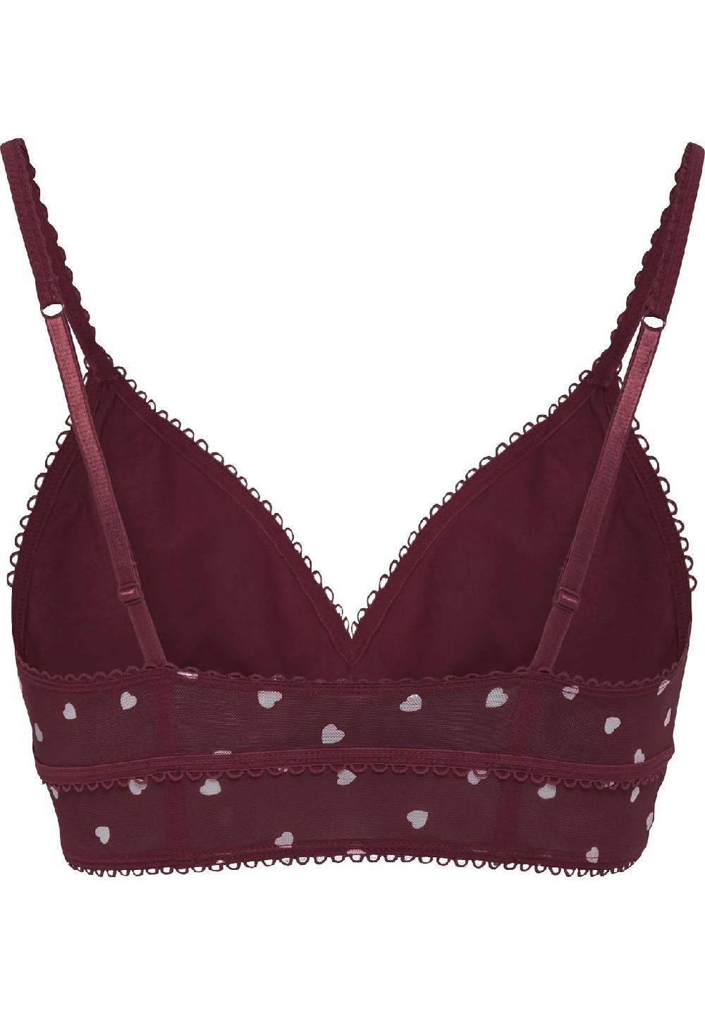 MANGUUN Bralette Herzen-Design Verstellbar Für Damen