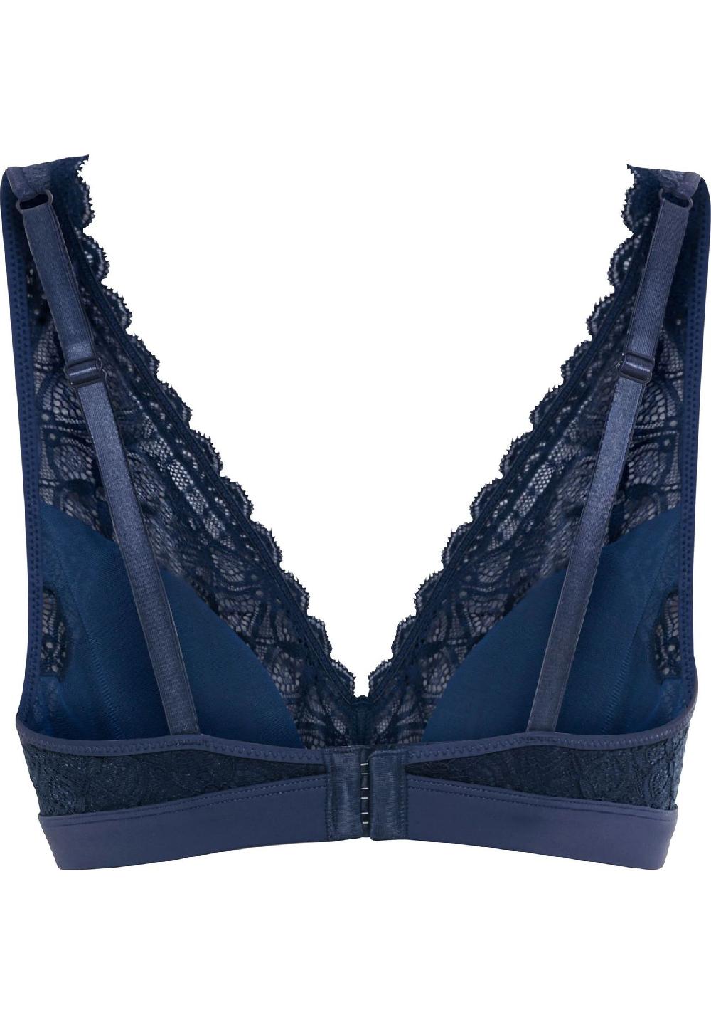 MANGUUN Geometric Lace Bralette Bügellos Spitze Für Damen