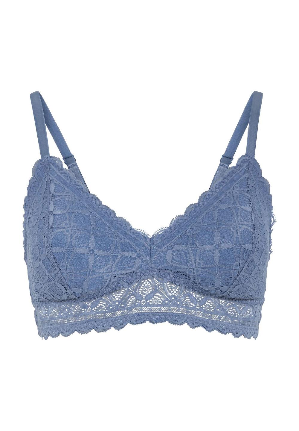 MANGUUN Geometric Lace Bralette Spitze für Damen