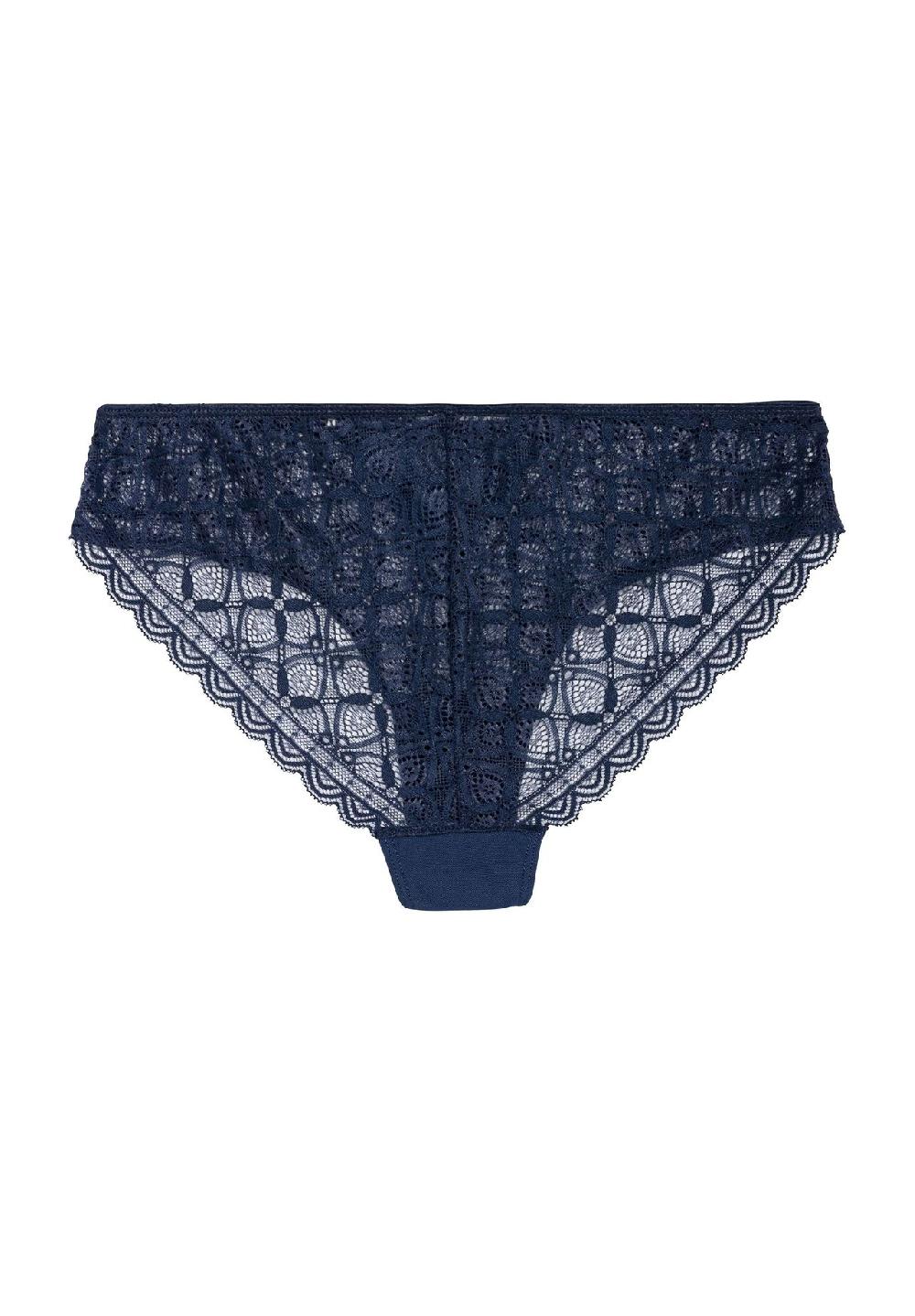 MANGUUN Geometric Lace Midislip Spitzen-Stickerei Für Damen