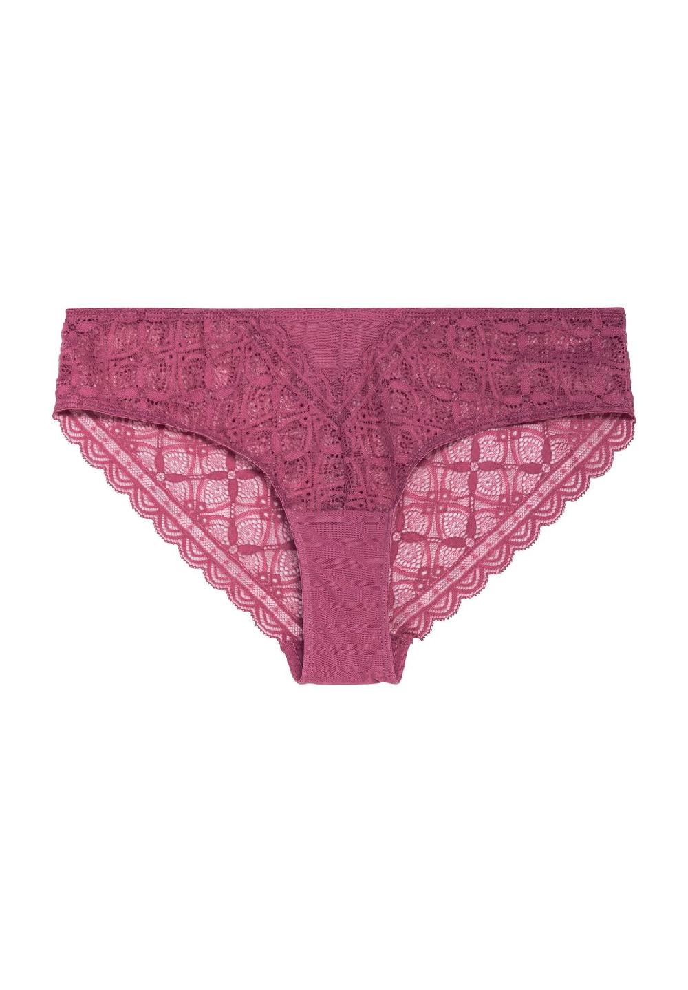 MANGUUN Geometric Lace Midislip Spitzen-Stickerei für Damen