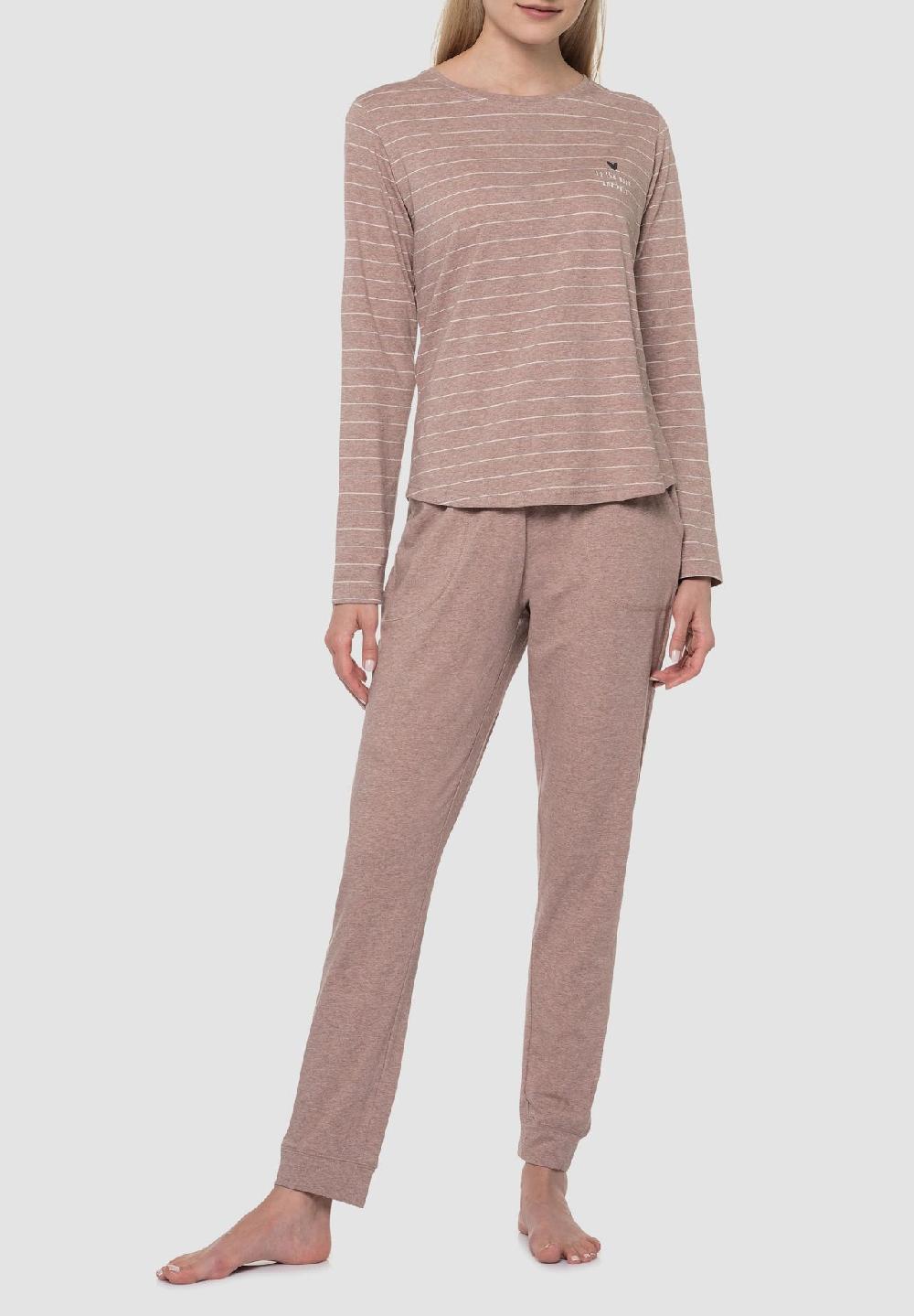 MANGUUN Schlafanzug-Hose Gummibund Für Damen