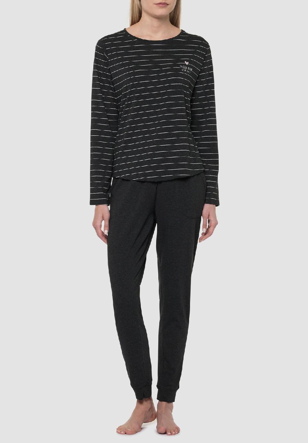 MANGUUN Schlafanzug-Hose Gummibund Für Damen