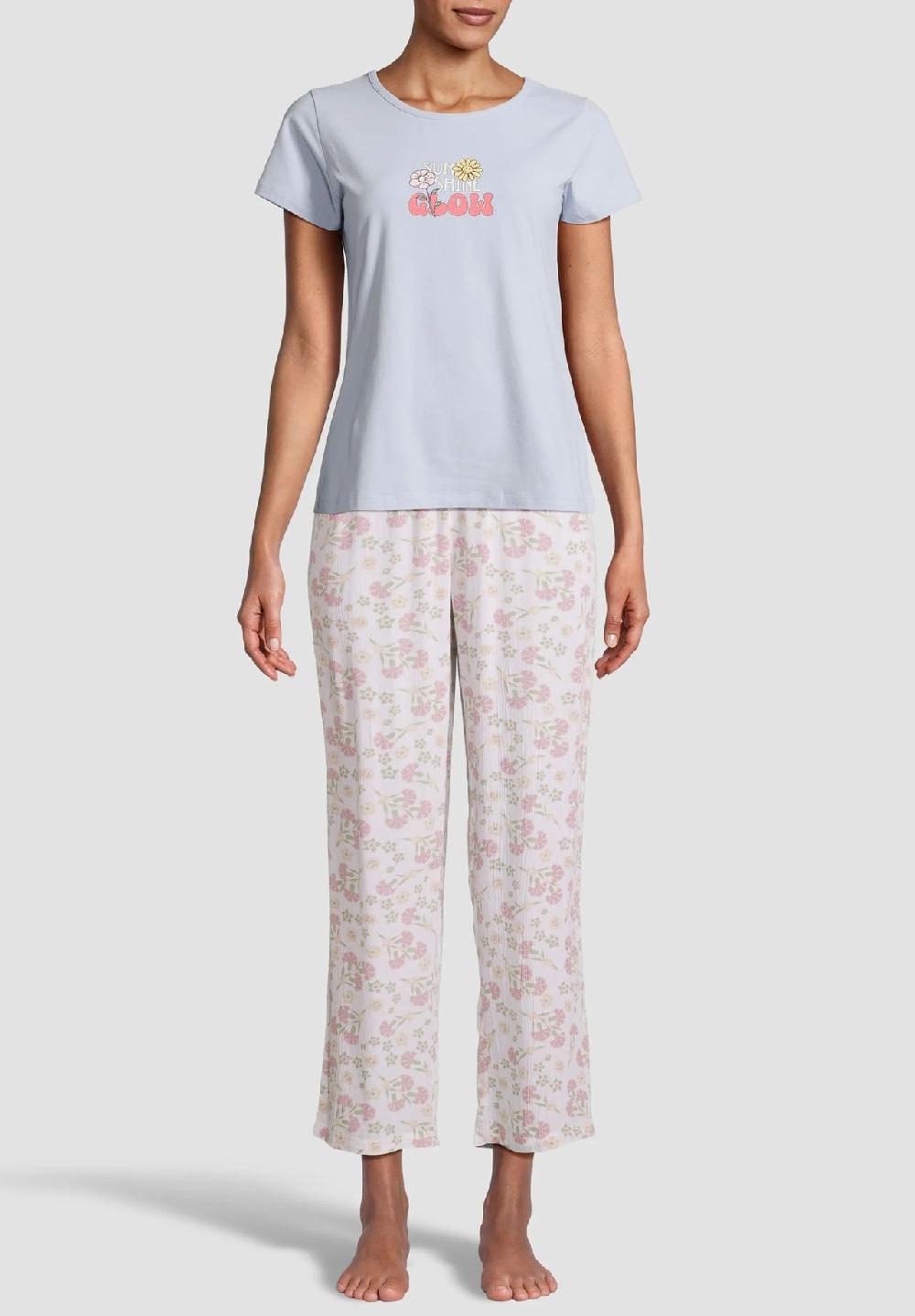 MANGUUN Schlafanzug-Oberteil "Daria" Rundhals Für Damen