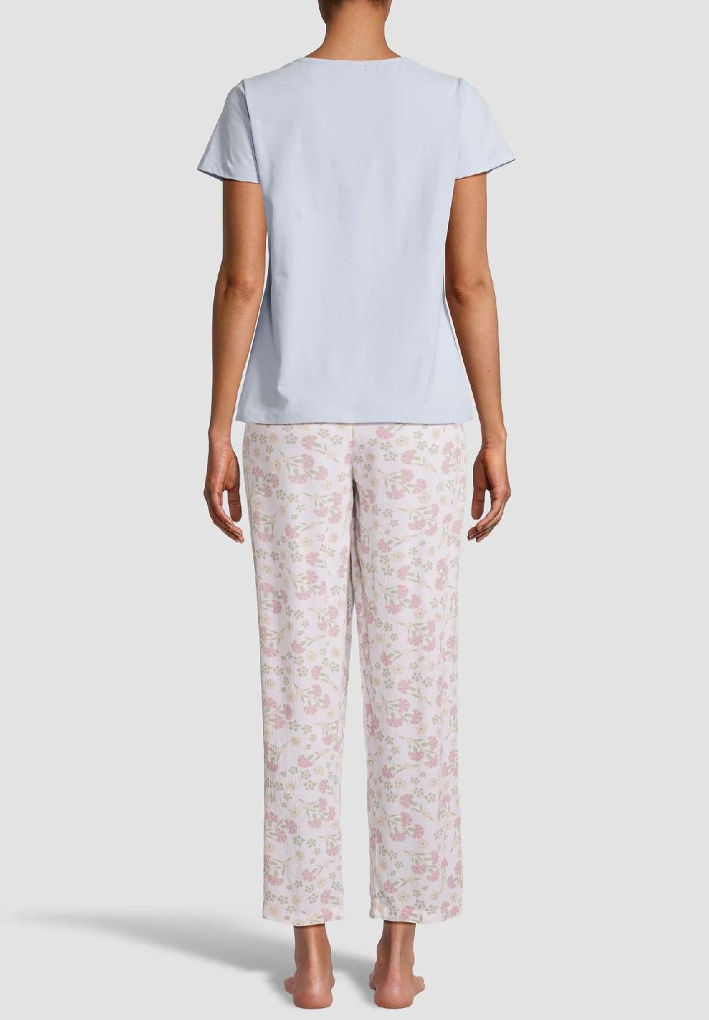 MANGUUN Schlafanzug-Oberteil "Daria" Rundhals Für Damen