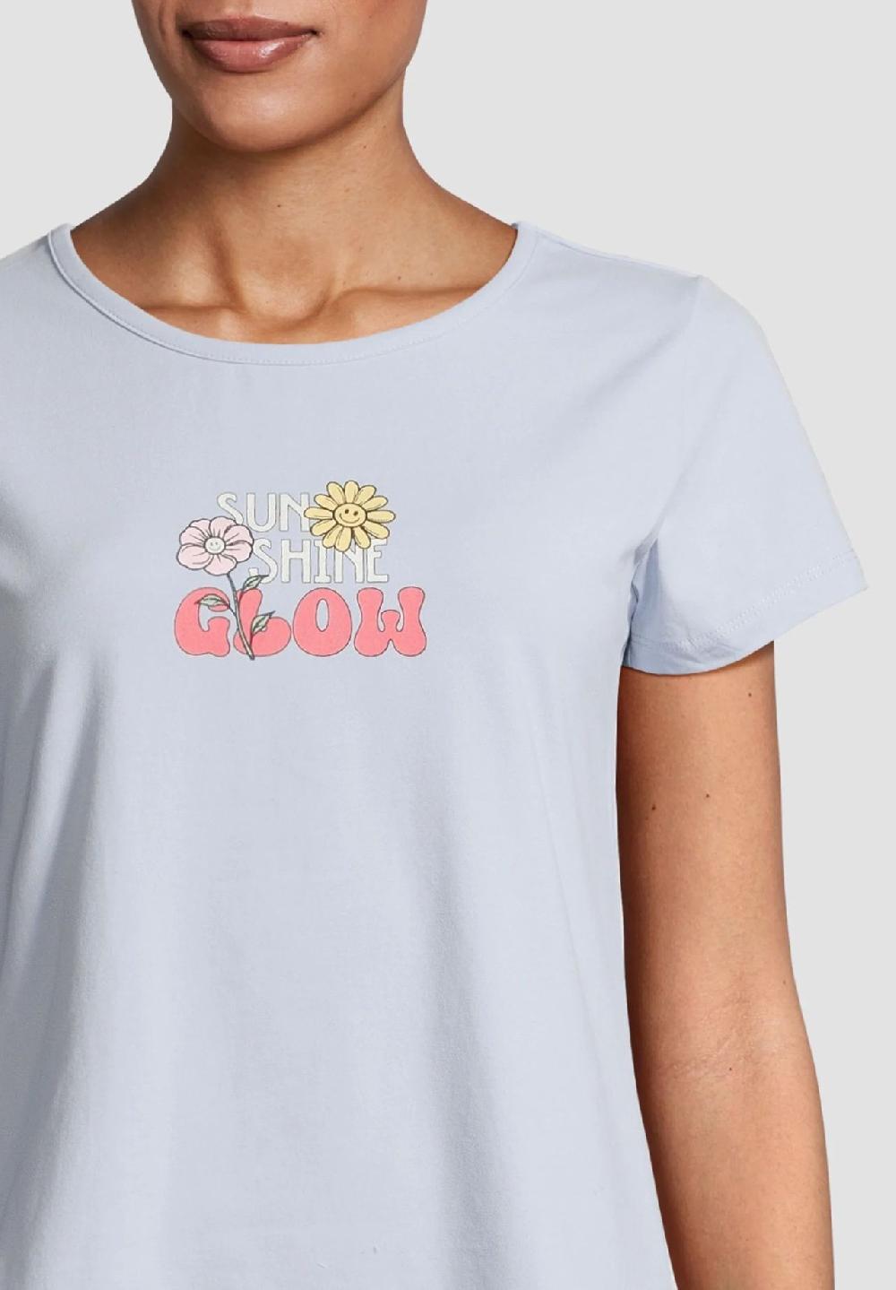 MANGUUN Schlafanzug-Oberteil "Daria" Rundhals Für Damen