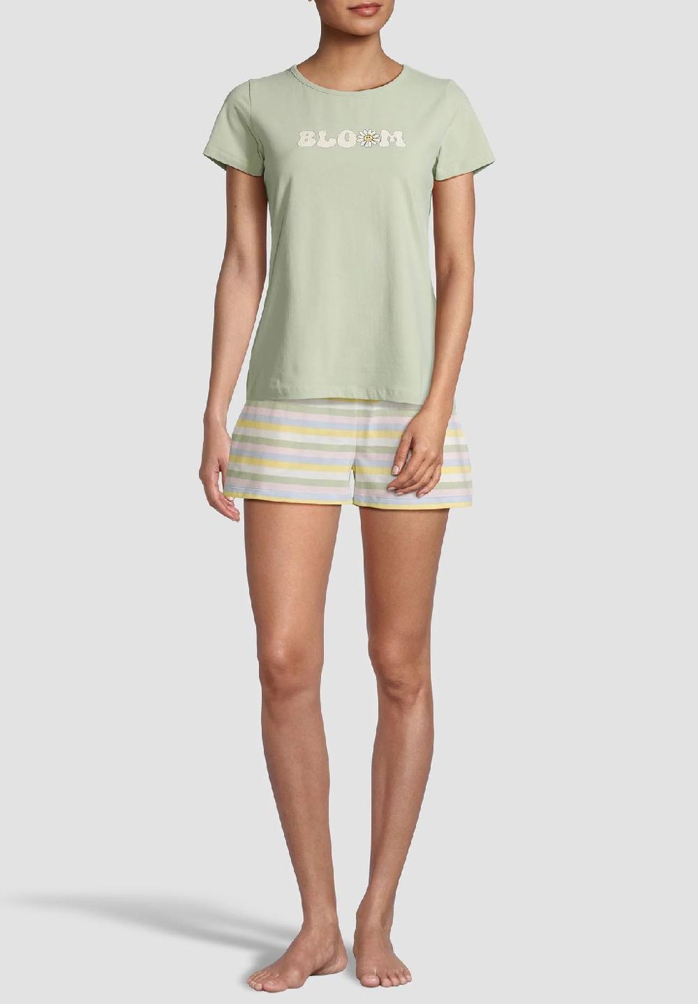 MANGUUN Schlafanzug-Oberteil "Daria" Rundhals Für Damen