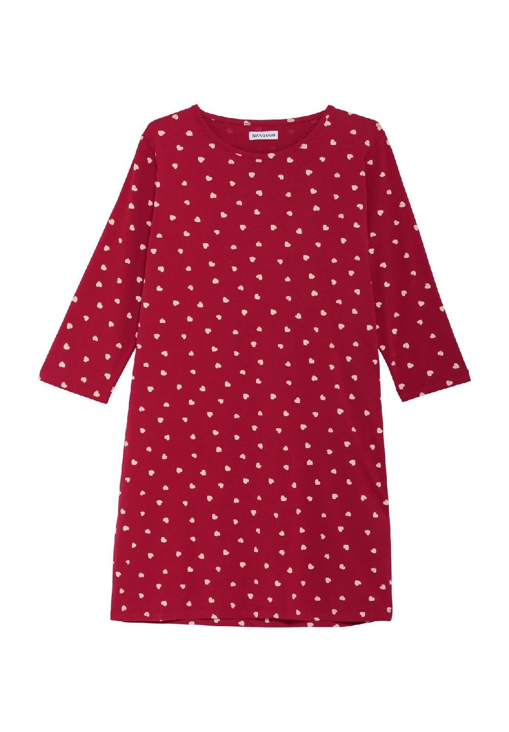 MANGUUN Sleepshirt Rundhals für Damen