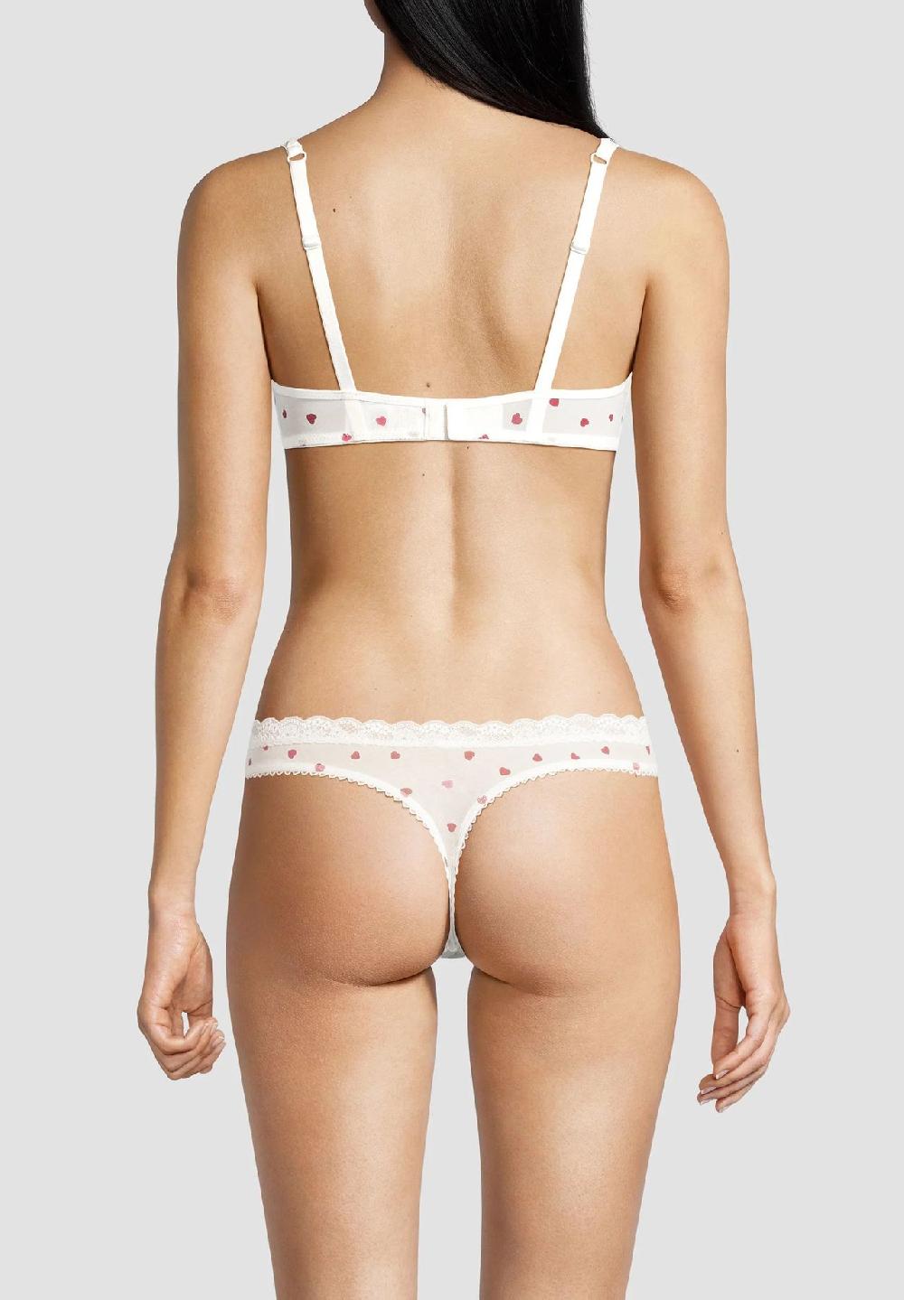 MANGUUN String Herzen-Design Spitzenbordüre Für Damen