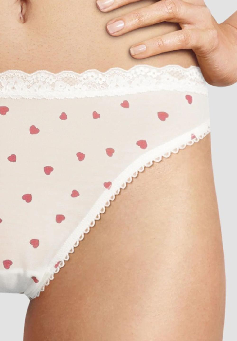 MANGUUN String Herzen-Design Spitzenbordüre Für Damen