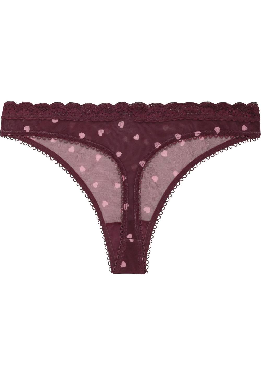 MANGUUN String Herzen-Design Spitzenbordüre Für Damen