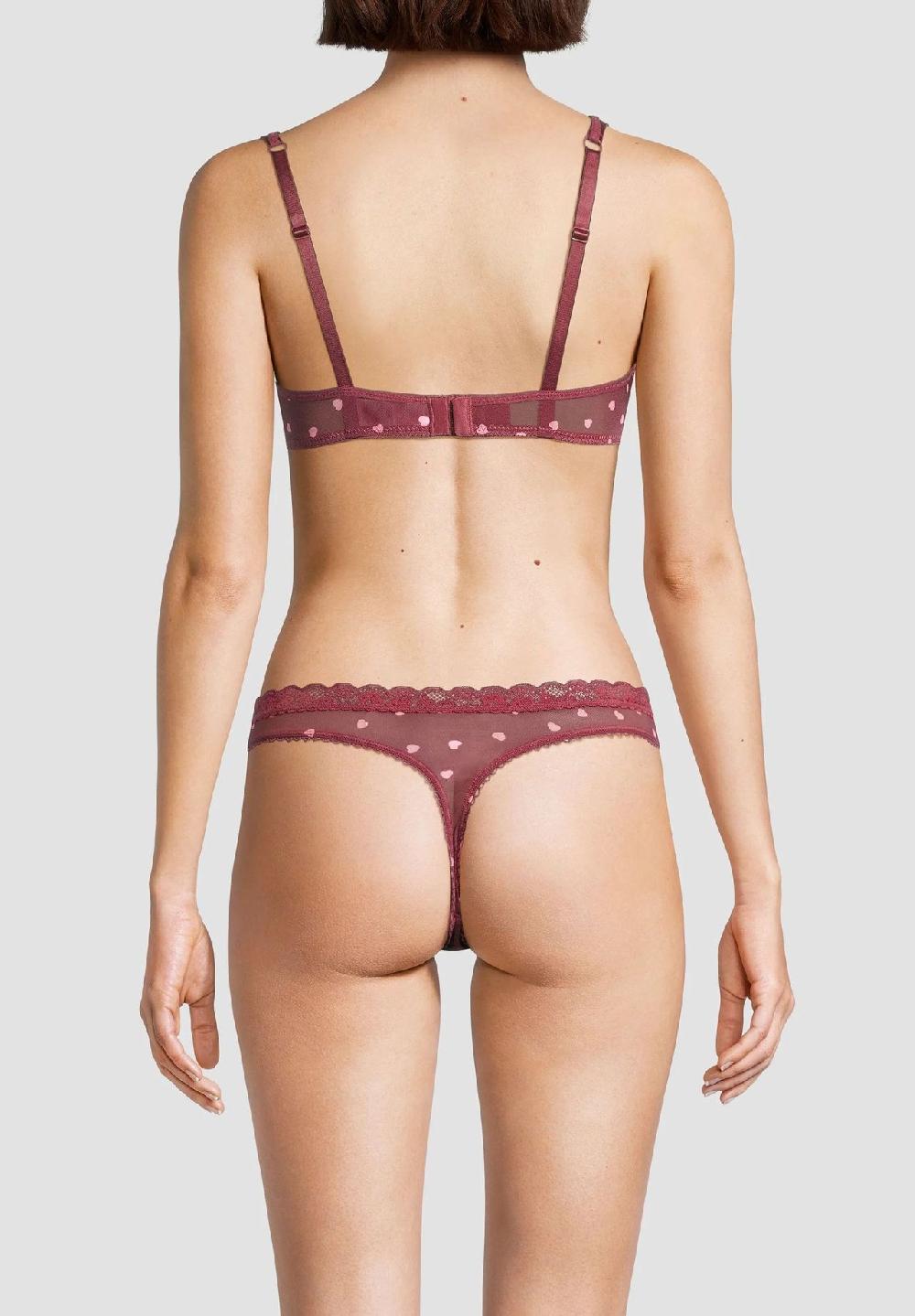 MANGUUN String Herzen-Design Spitzenbordüre Für Damen