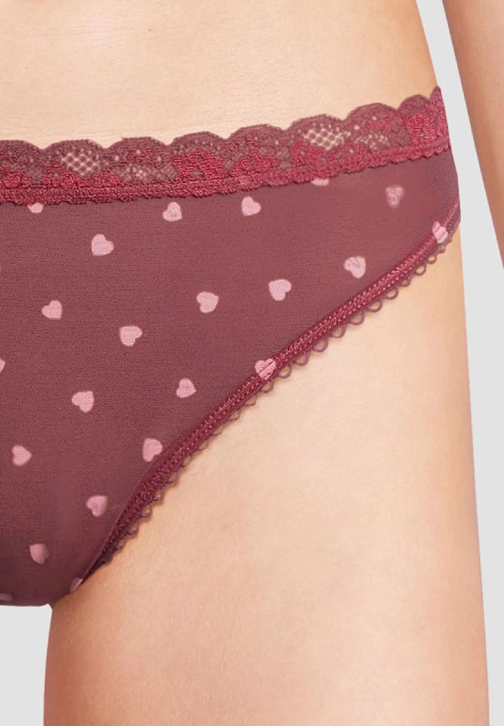 MANGUUN String Herzen-Design Spitzenbordüre Für Damen