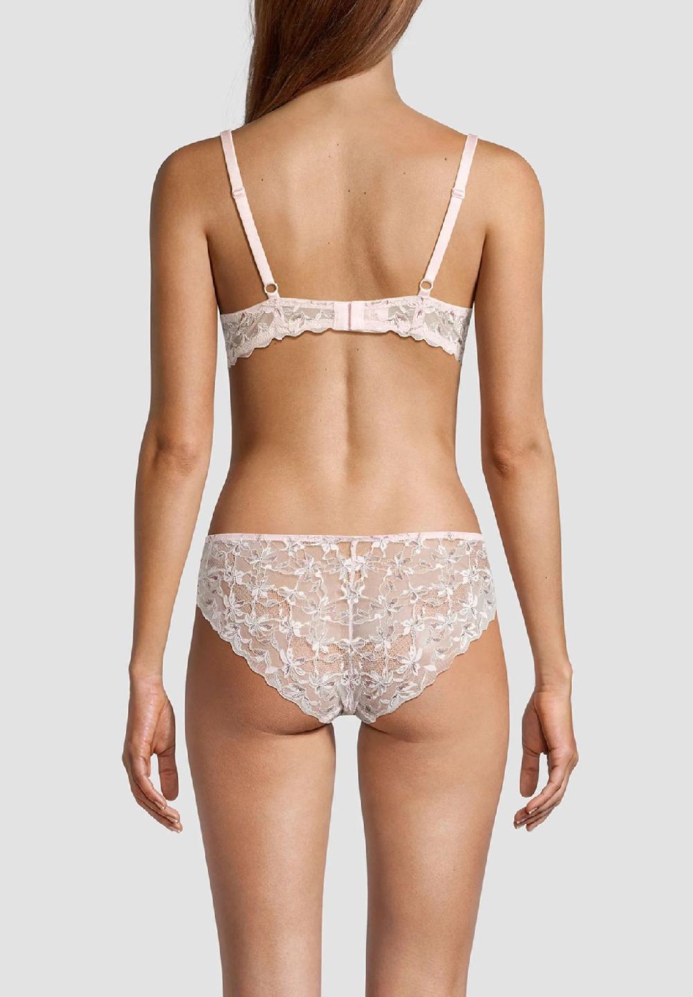 MANGUUN Watercolor Brazilian Slip Transparent Für Damen