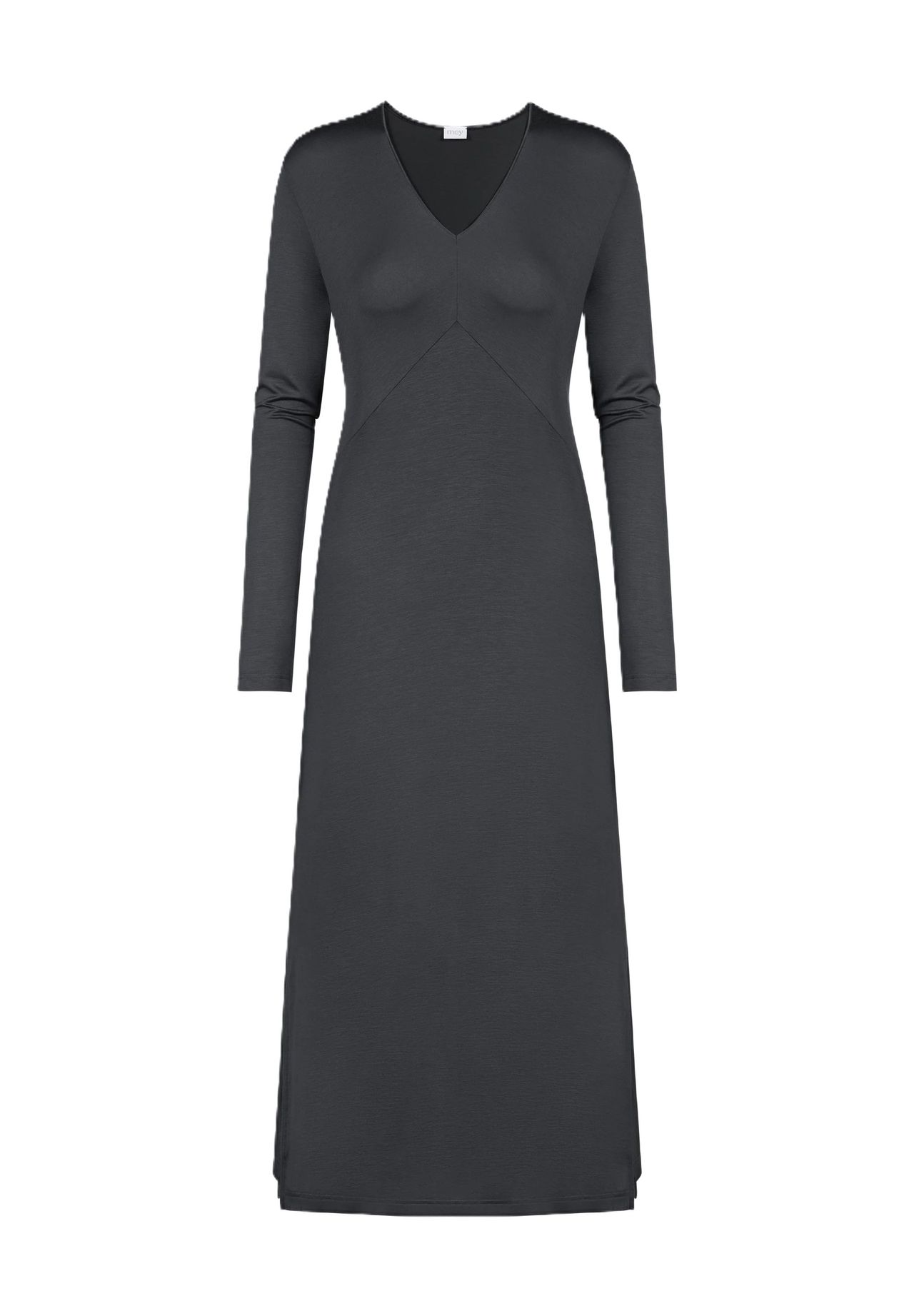mey Pure Chic Sleepshirt V-Ausschnitt Langarm für Damen