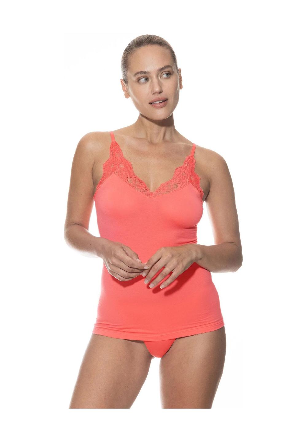 Mey Unterhemd Spitzenbesatz Für Damen