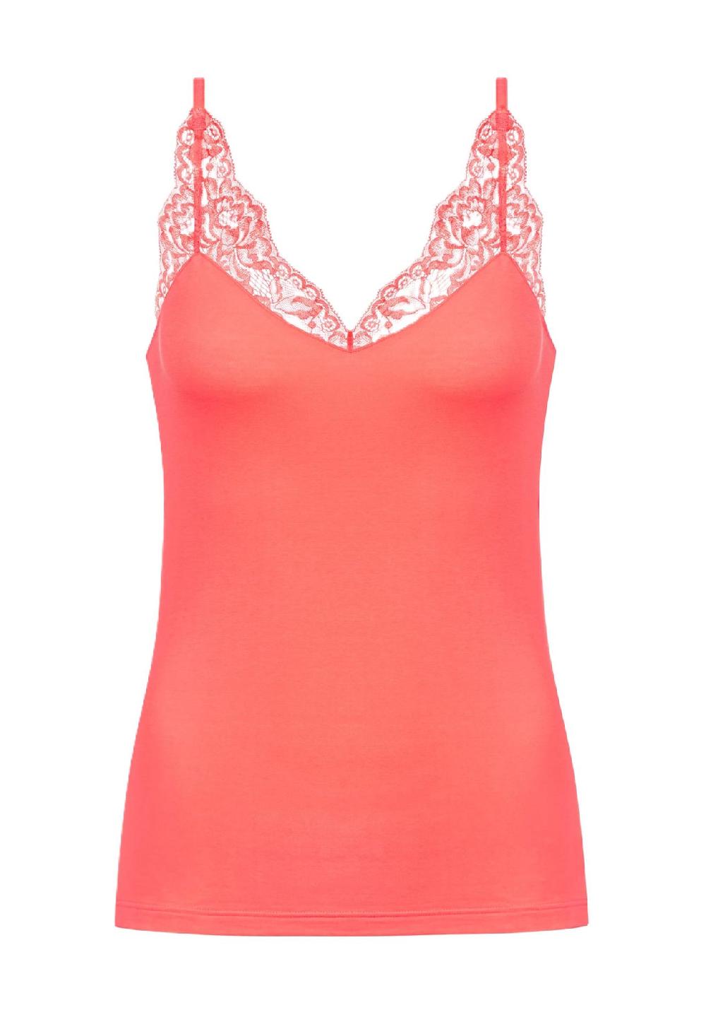 mey Unterhemd Spitzenbesatz für Damen