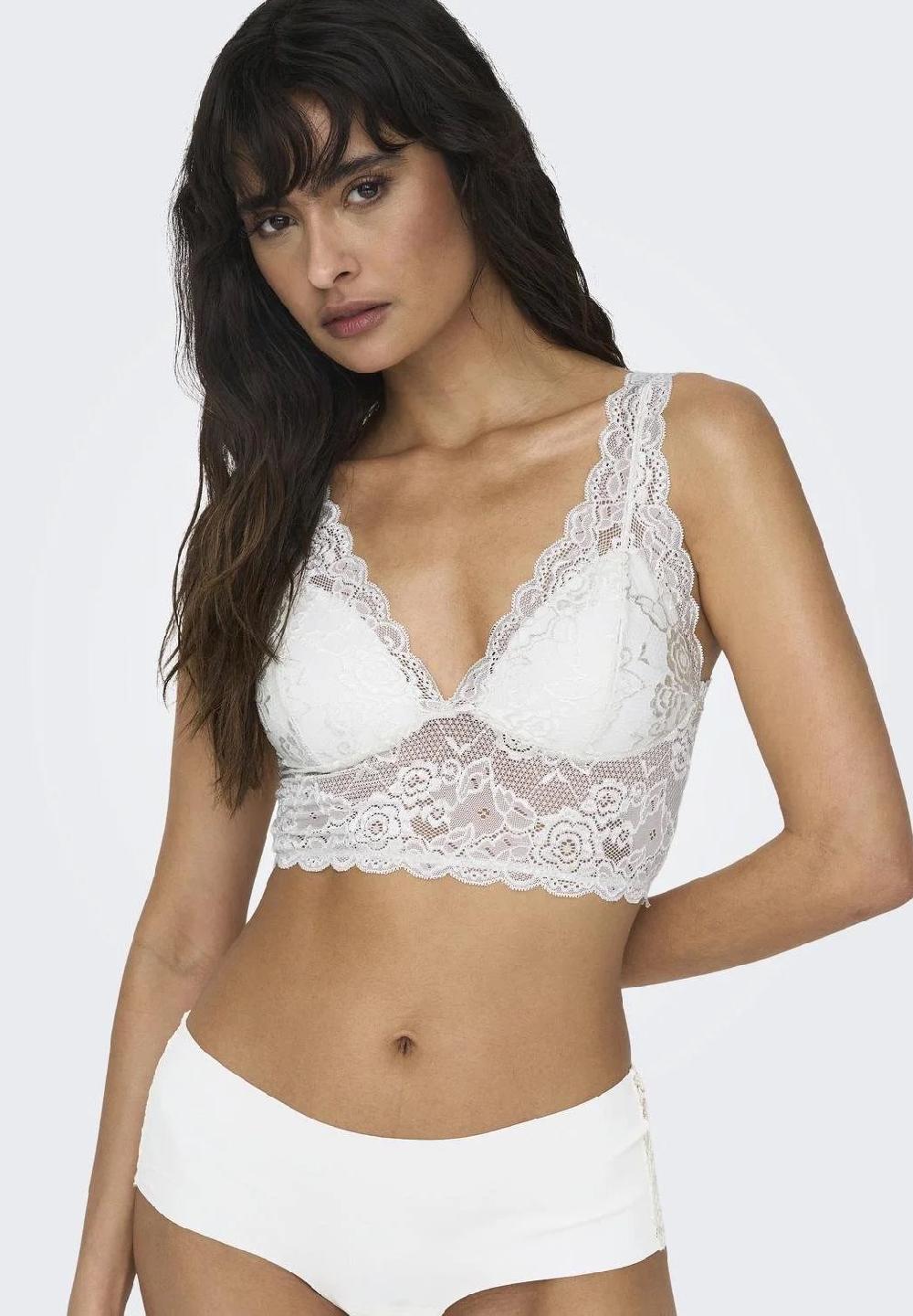 ONLY® Bralette Bügellos Spitze Für Damen