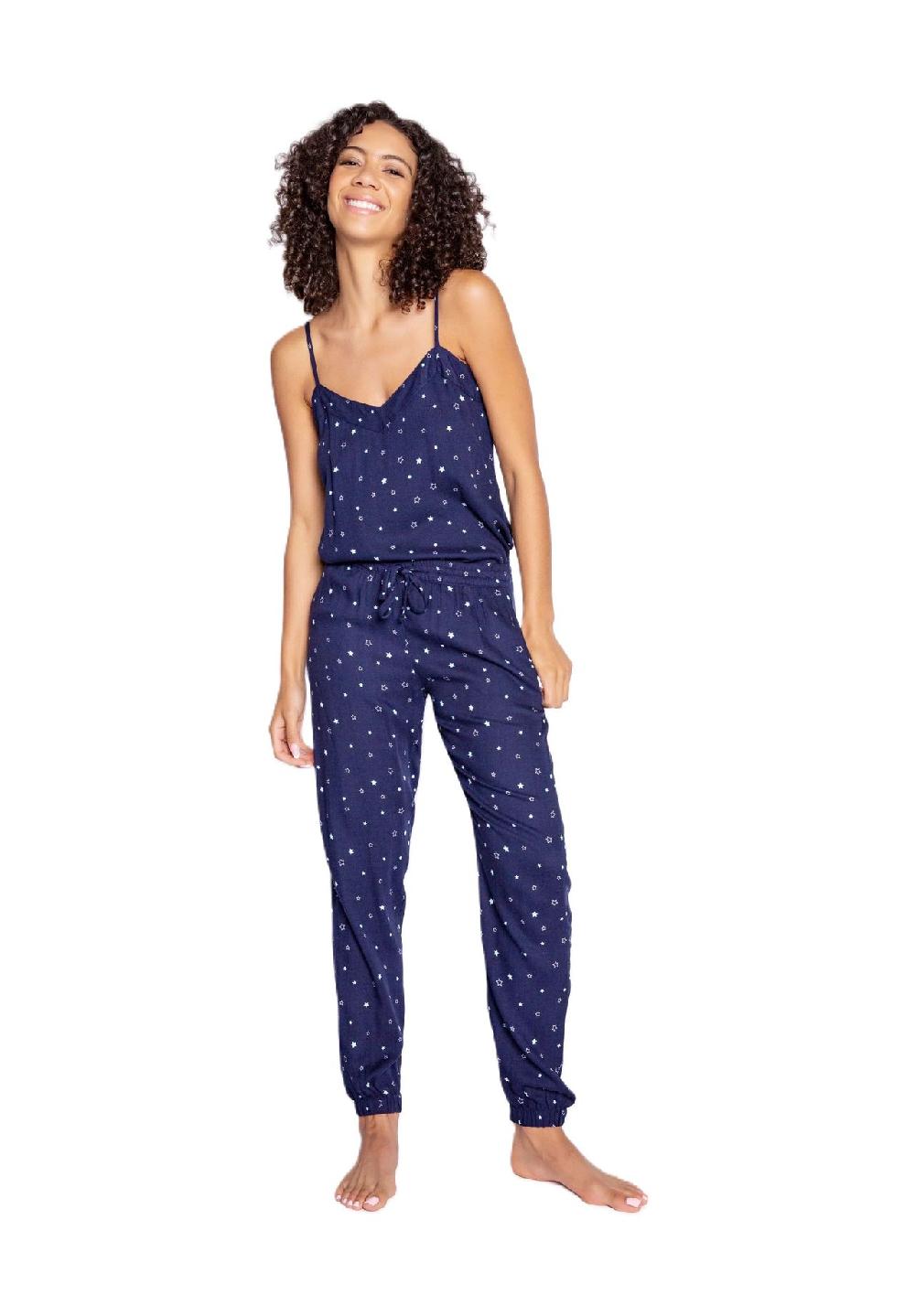 P.J.Salvage® Midnight Sky Schlafanzug-Hose Gummibund Mit Tunnelzug Für Damen